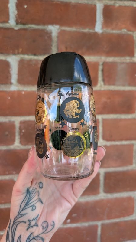 Astrology sugar/creamer dish