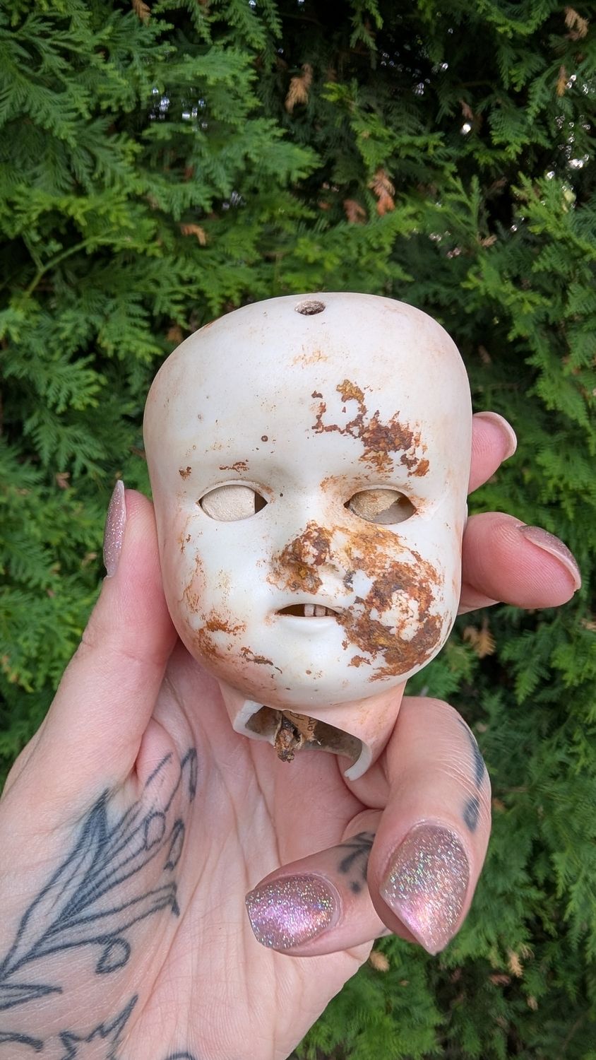 Porcelaine doll head - made in germany