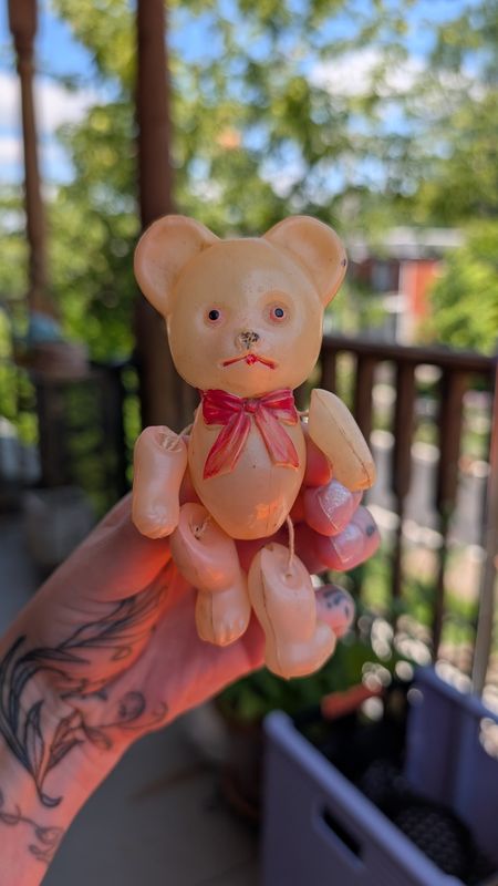 Celluloid bear