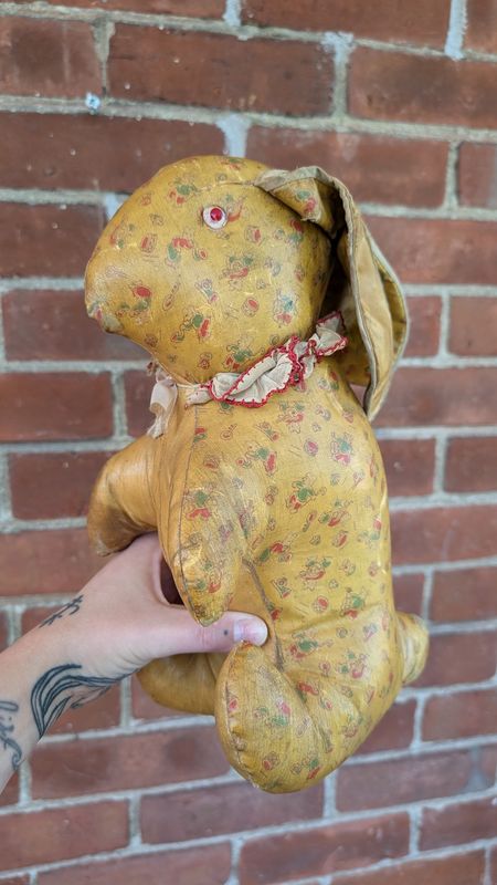 Bunny vintage plush toy
