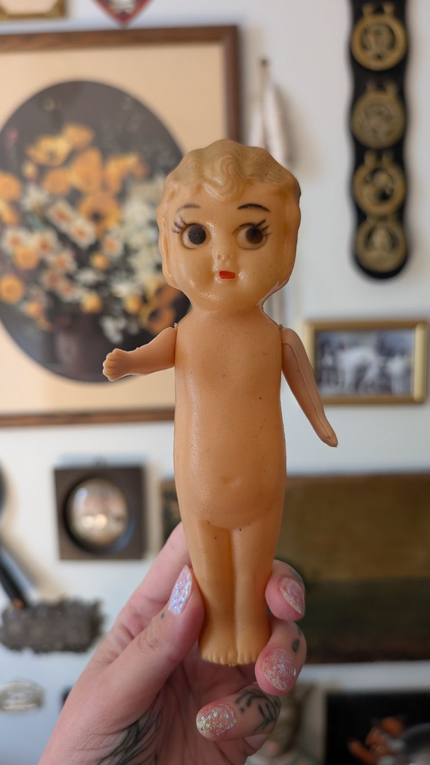 Art deco kewpie like doll