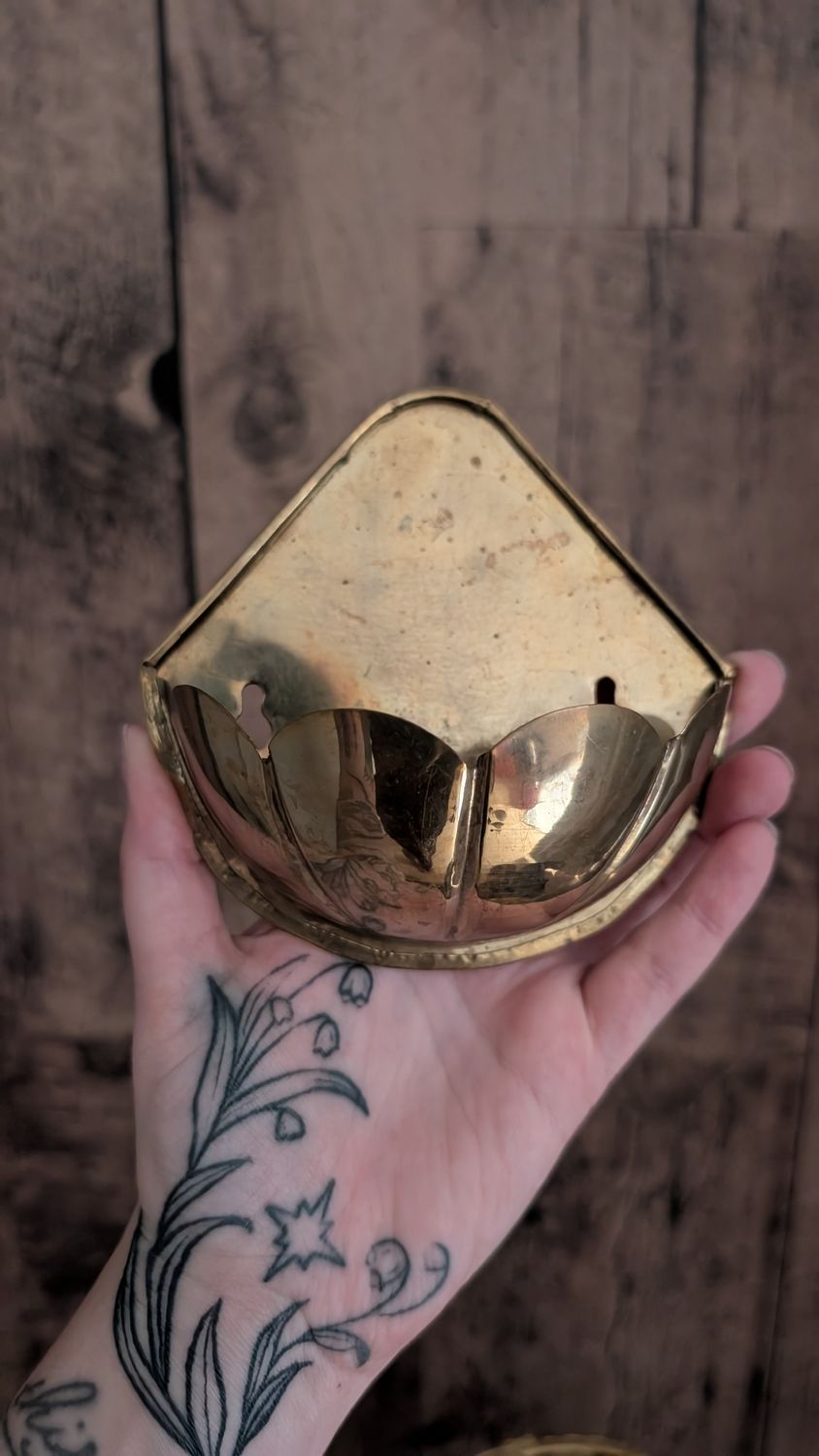 Brass planter 2