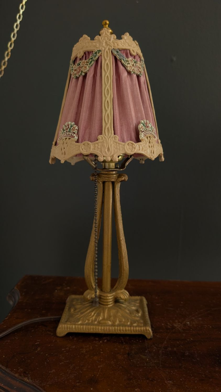 Antique boudoir lamp 2