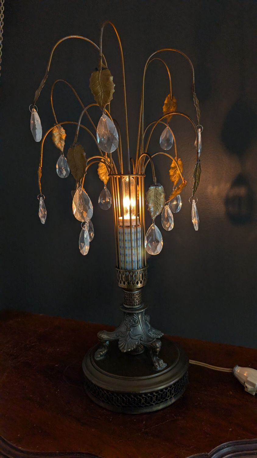 Rain fall lamp vintage