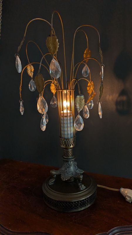 Rain fall lamp vintage