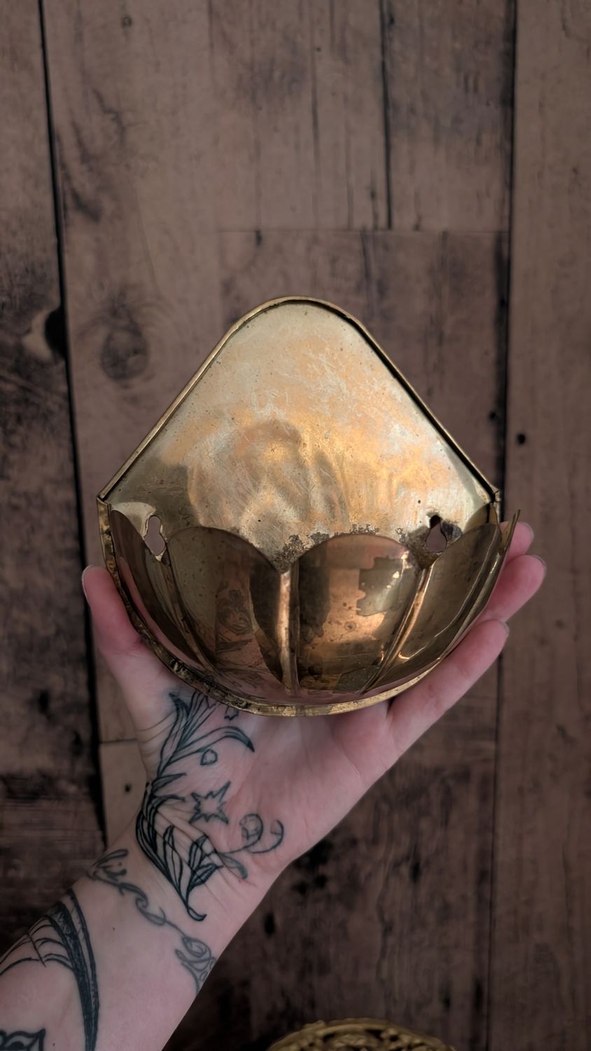 Brass planter 5