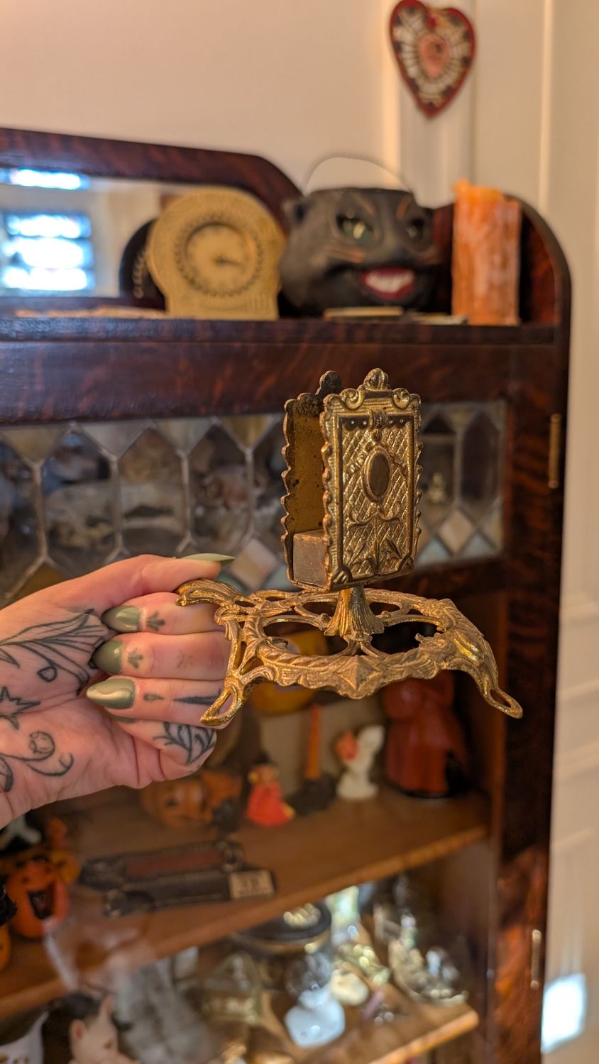 Matchbox brass holder