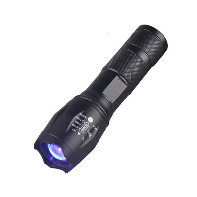 Ultra Violet Led Torch High Power Zoom ability