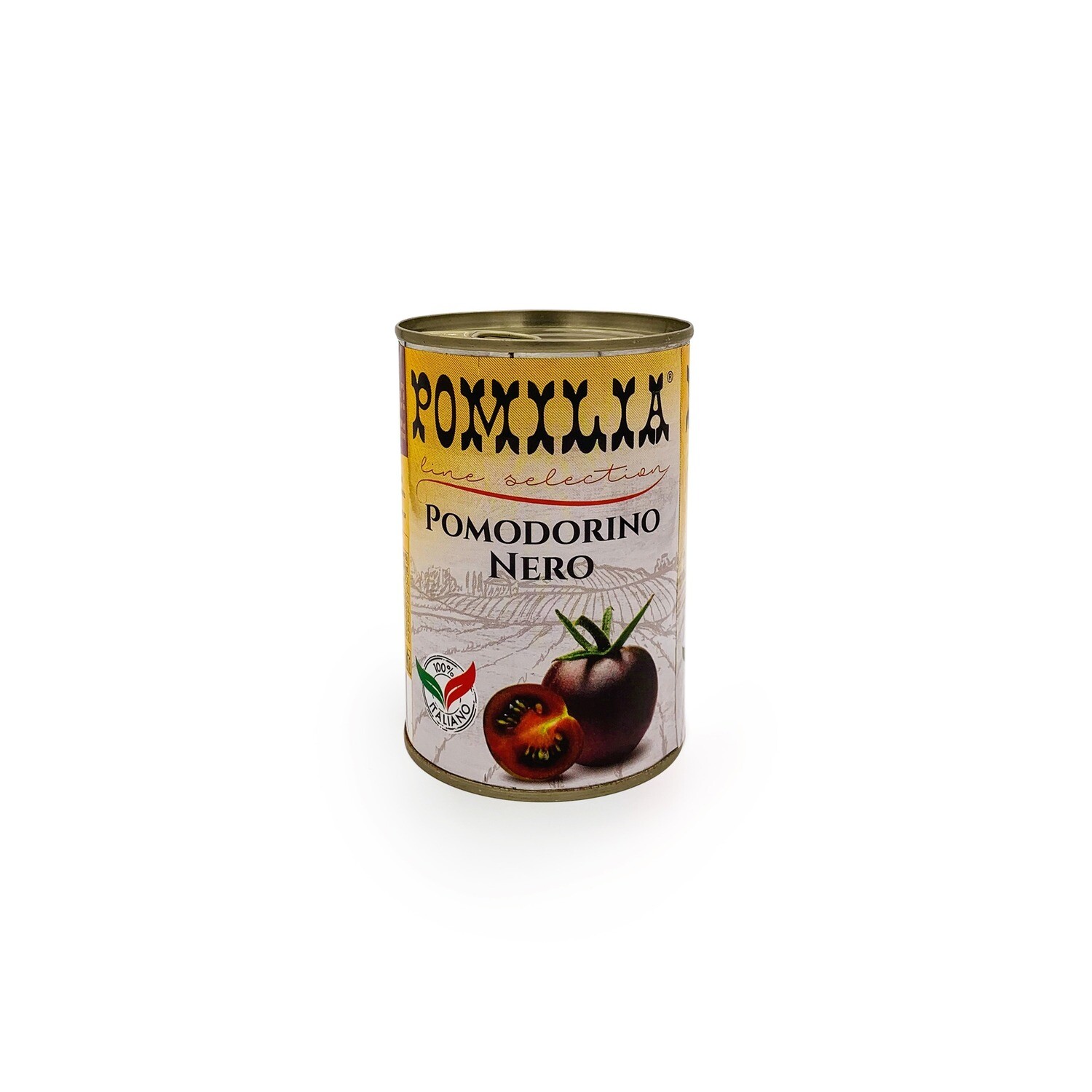 Mustat kirsikkatomaatit (luomu), Pomodorino Nero, 400 g