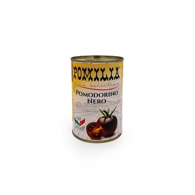 Mustat kirsikkatomaatit (luomu), Pomodorino Nero, 400 g