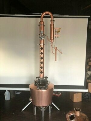 20 Gallon Copper 2, 4 or 6 plate with Gin Basket