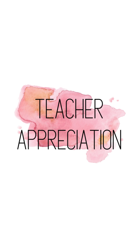 Teacher Appreciation