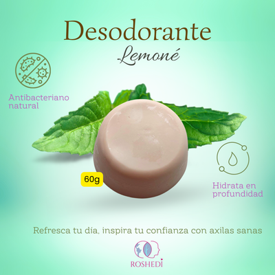 Desodorante Lemoné, adiós mal olor y sudoración excesiva