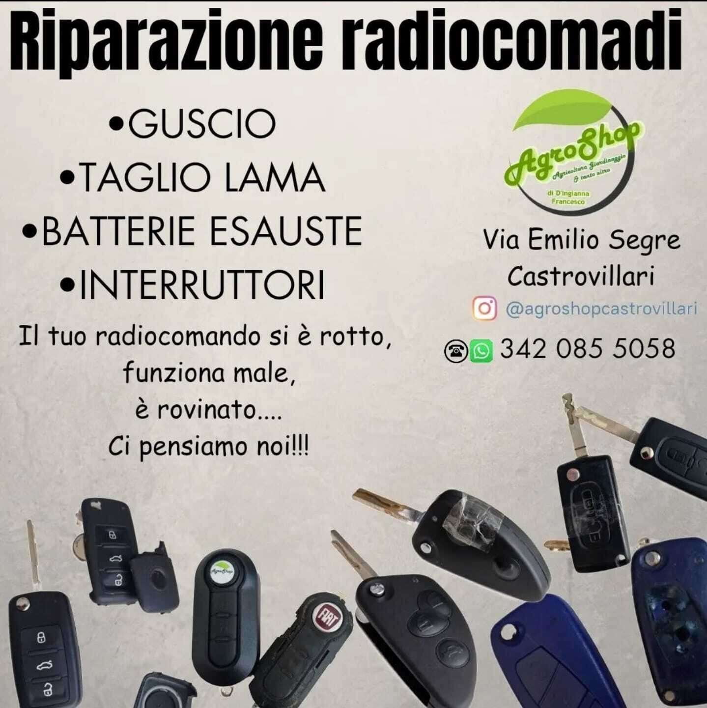 CHIAVI AUTO ROTTE, ROVINATE E MALFUNZIONANTI