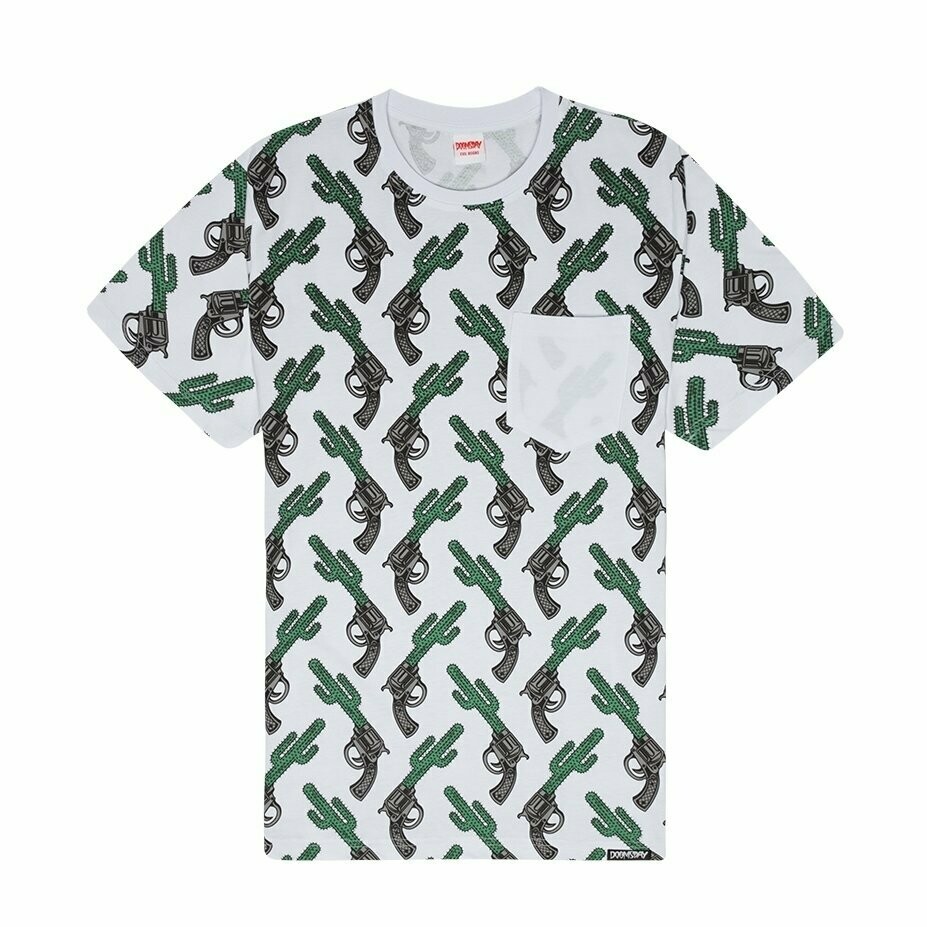 TERROR OF THE SOUTH POCKET T SHIRT WHITE