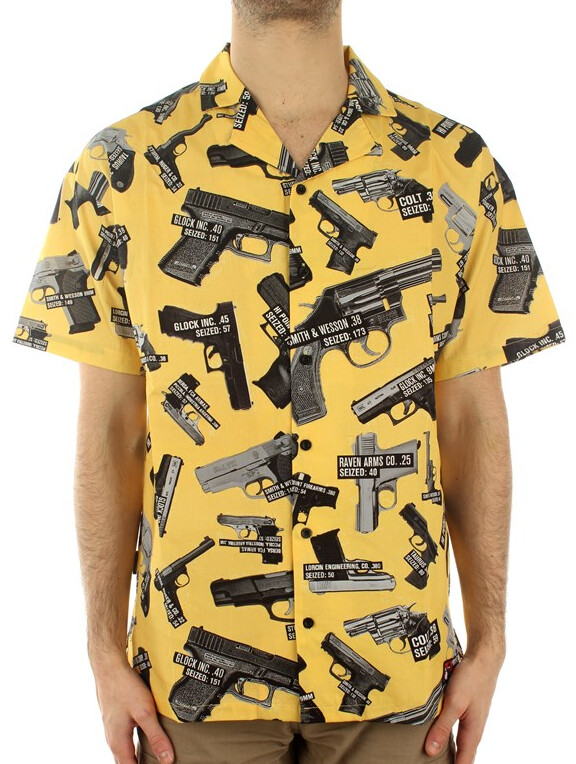 PROPAGANDA  CAMICIA MANICA CORTA BEACH SHIRTS