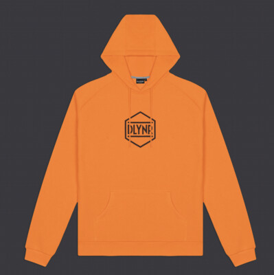 DOLLY NOIRE Logo Hoodie Orange