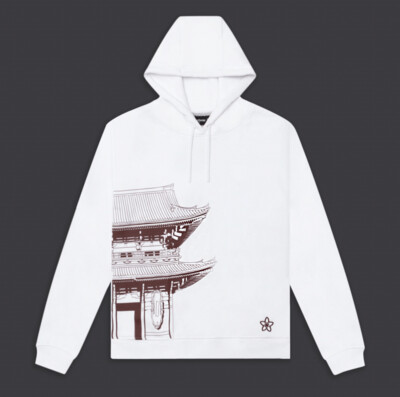 DOLLY NOIRE Bench Tokyo Oversize Hoodie White