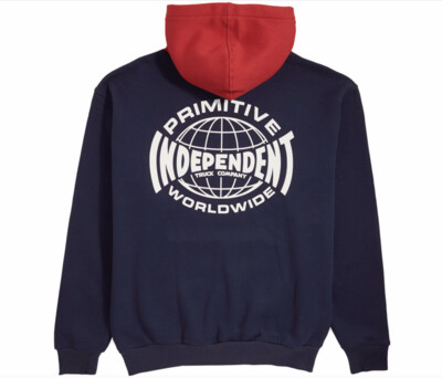 INDEPENDENT GLOBAL TWO-TONE HOOD NAVY