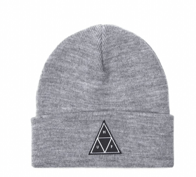 HUF ESSENTIALS   BEANIE GRAY