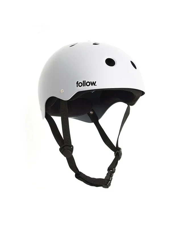 FOLLOW SAFETY FIRST HELMET WHITE
