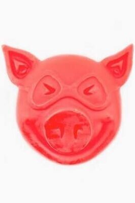 Pig - Head Wax Red
