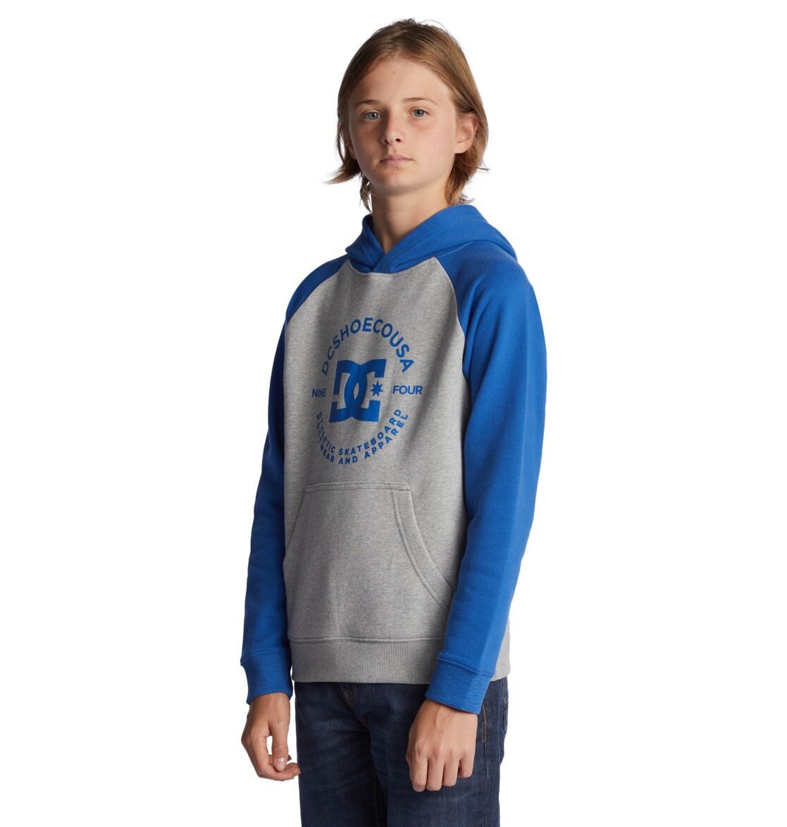 Felpa DC Star Pilot Raglan  - heather grey/nautical Bambino