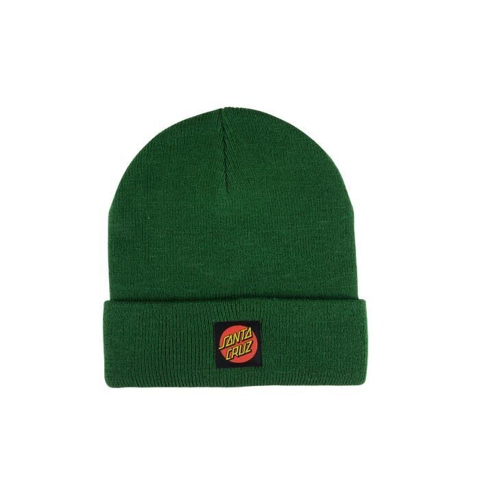 SANTA CRUZ LABEL BEANIE BLACK