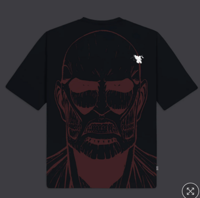 Dolly Noire Attack on Titan
Colossal Titan Over Tee