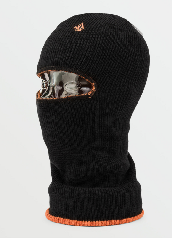 VOLCOM STONE CLAVA BEANIE BLACK REVERSIBILE