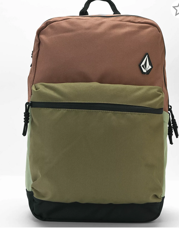 VOLCOMSCHOOL BACKPACK DUSTY BROWN