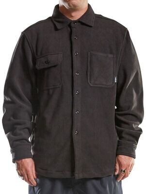 THIRTYTWO REST STOP SHIRT BLACK CAMICIA