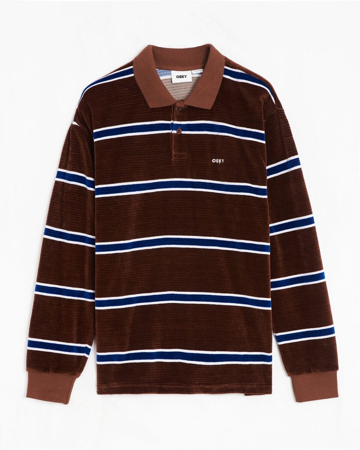 OBEY HOLSTIEN VELOUR POLO