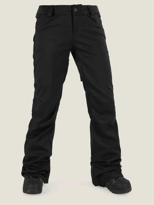 VOLCOM DONNA SPECIES STRETCH PANT BLACK VOLCOM DONNA SPECIES STRETCH PANT BLACK