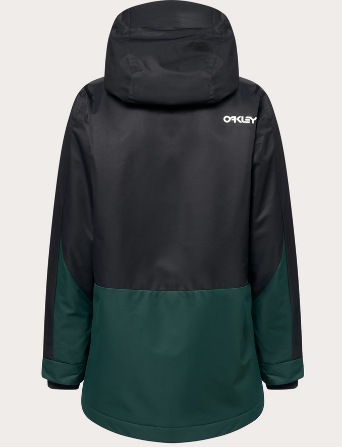 OAKLEY WMNS TNP TBT INSULATED JACKET BLACK/HUNTER GREEN