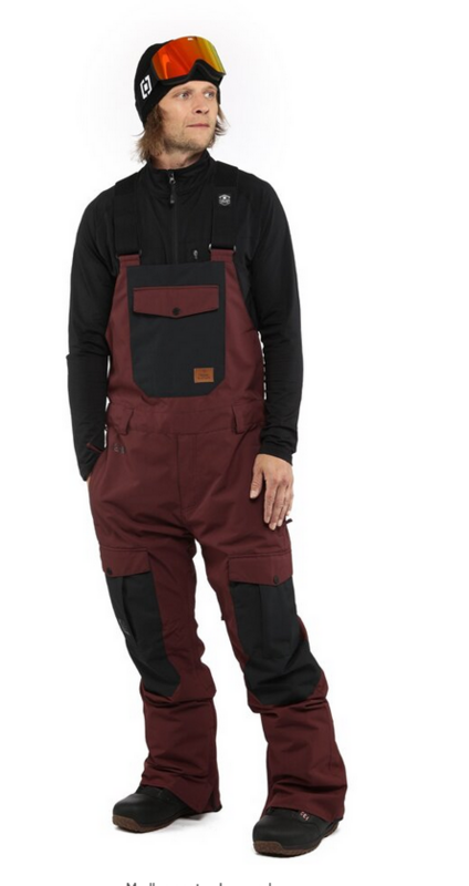 HORSEFEATHERS MEN'S PANTS MEDLER BURGUNDY