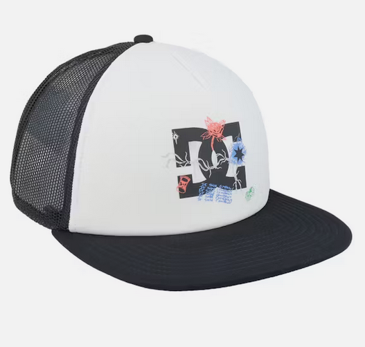 DC Cappellino gas station trucker- black