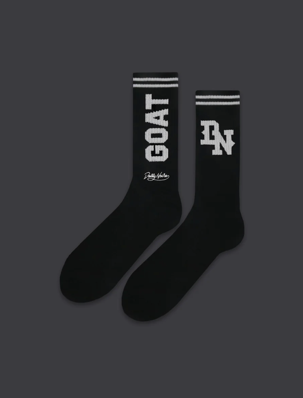 GOAT DN Socks Black