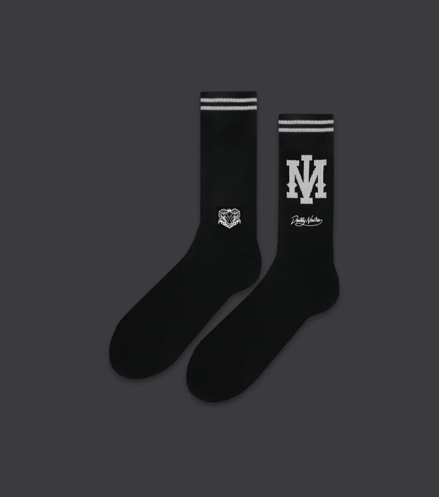 Dolly Noire GOAT MI Socks Black