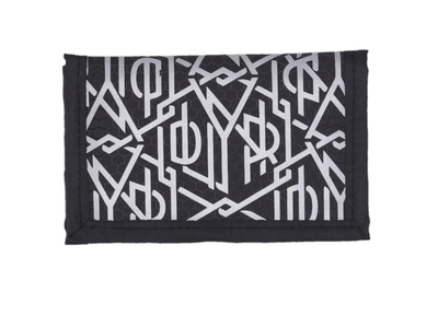 DLYNR Reflective Monogram Wallet Black