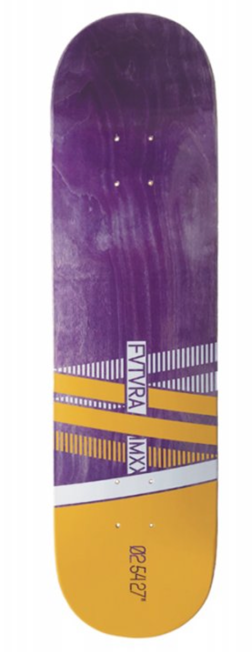 Futura - Cortina | Purple/Yellow 8.125"