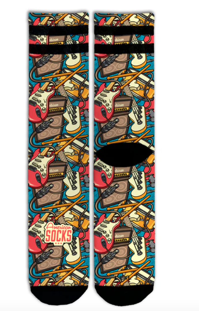 AMERICAN SOCKS  ROCK BAND -
