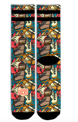 AMERICAN SOCKS  ROCK BAND -