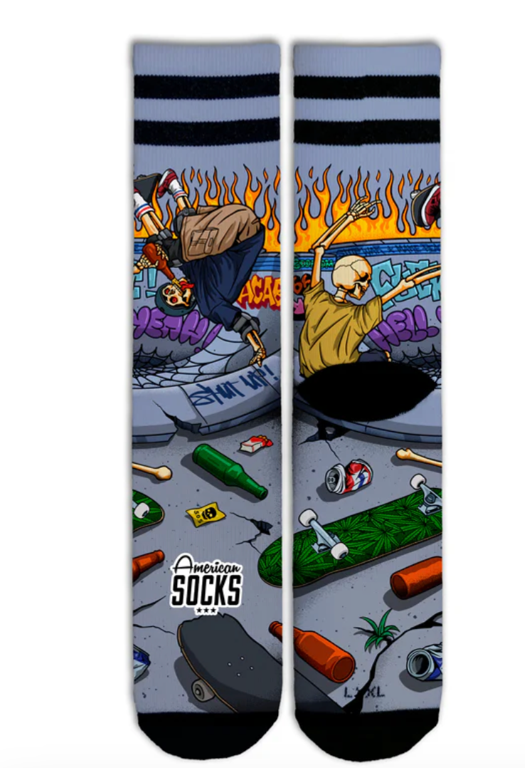 AMERICAN SOCKS TRASHPALS