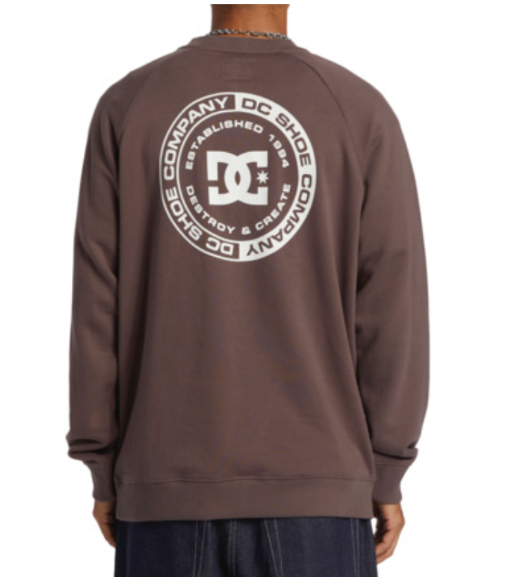 DC Felpa  DC Corpo Raglan Crew