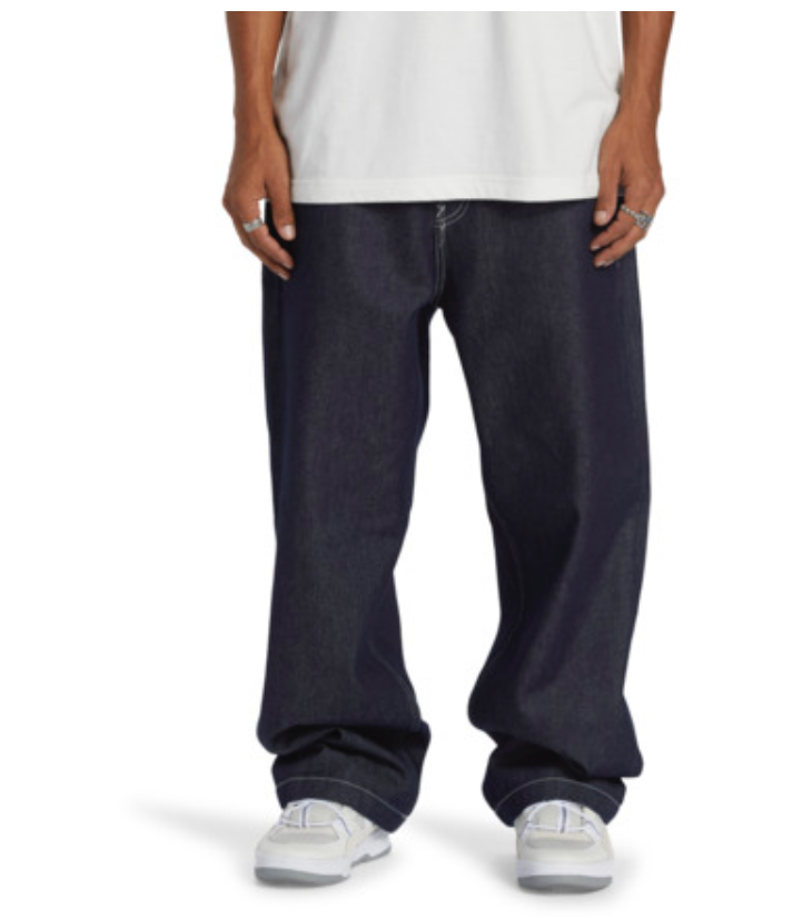 DC Jeans Worker Baggy Denim - raw indigo