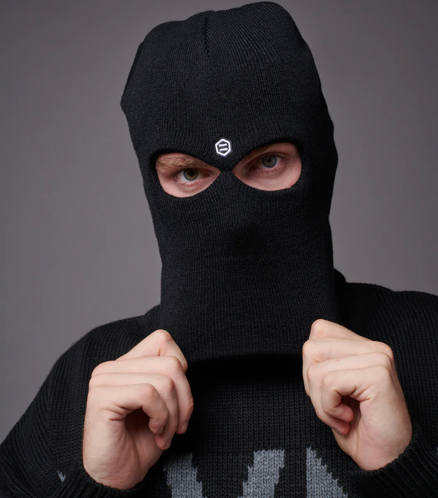 Dolly noire  Beanieclava Beanie Black