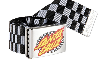 Santa Cruz Oval Check Flame O/S - Beat Check