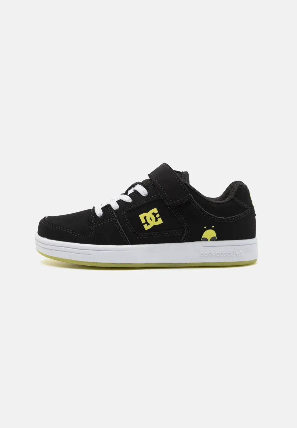 DC BOY'S SHOES MANTECA 4V  Black- Glow
