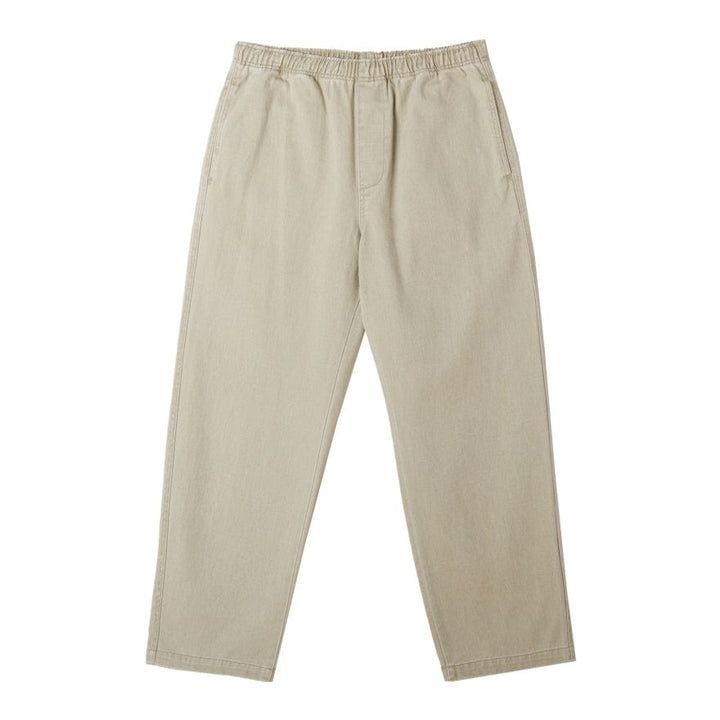 OBEY  EASY  PANT Abbey Stone Faced